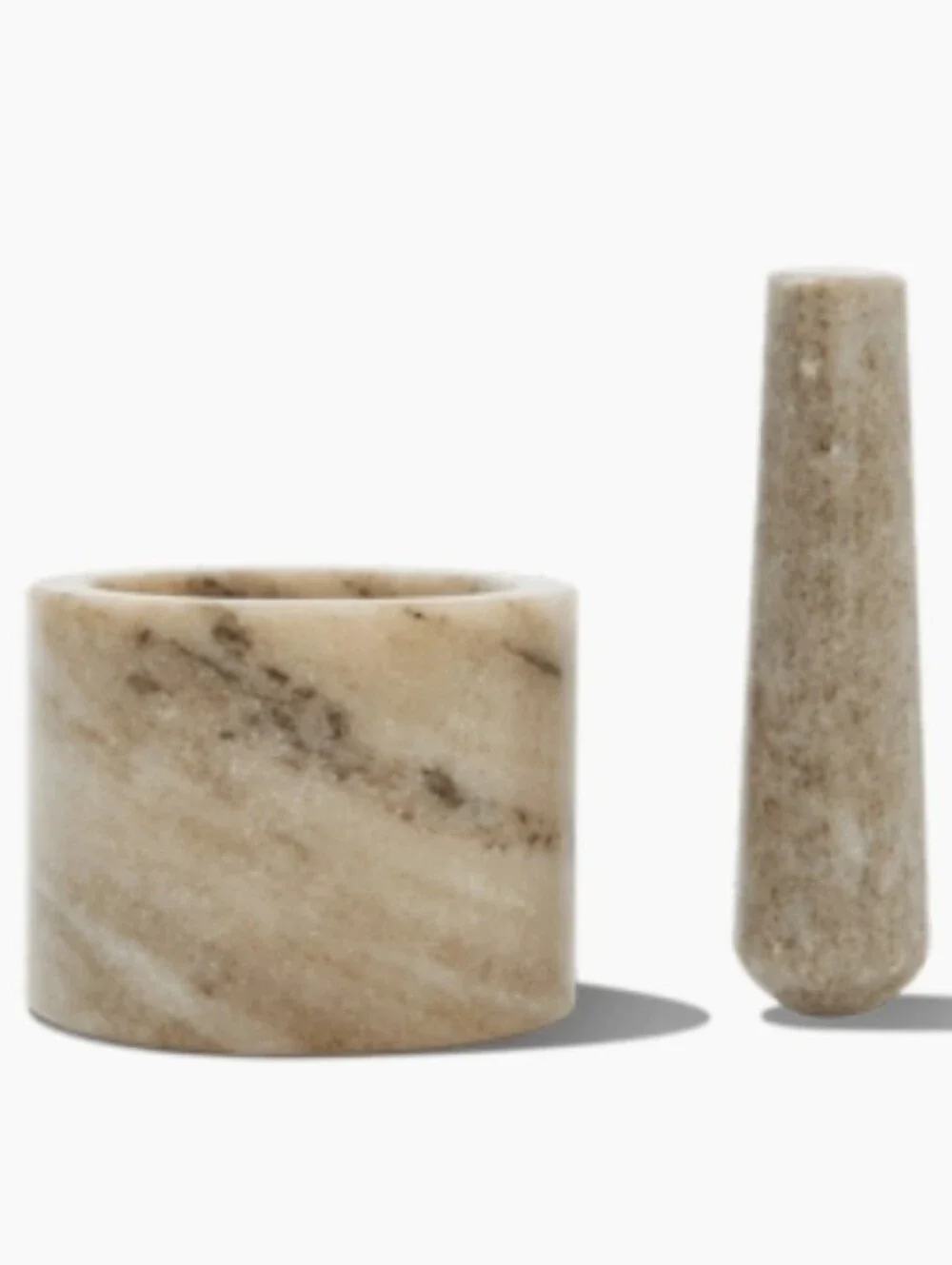 Verve Culture Mini Marble Mortar & Pestle - Gray